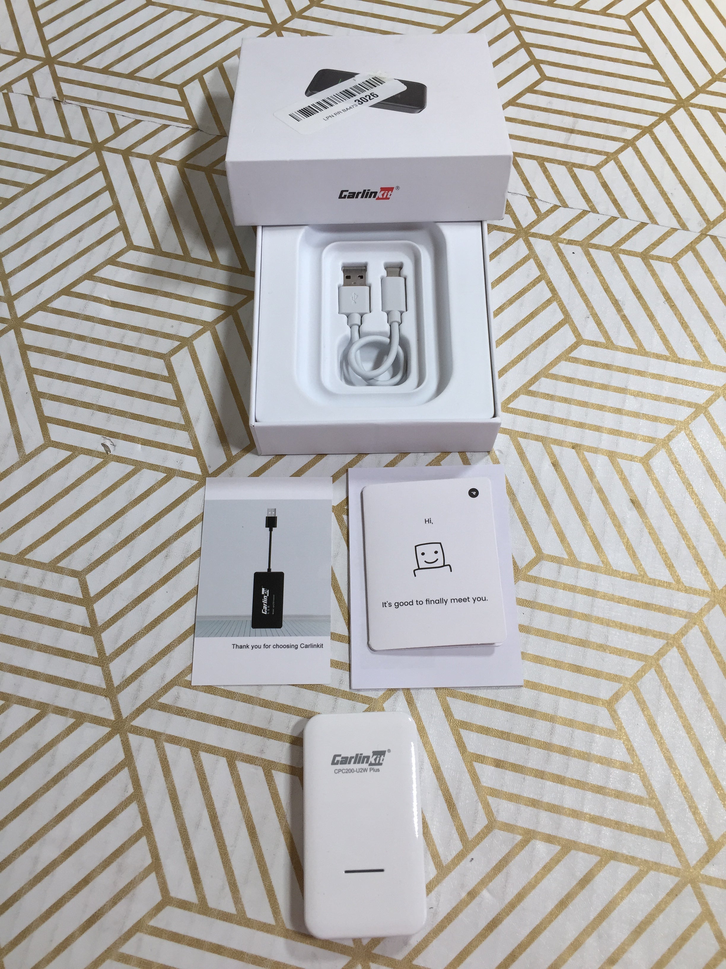 CarlinKit 3.0 Wireless CarPlay Dongle Adapter | Type C Design (7929770639598)